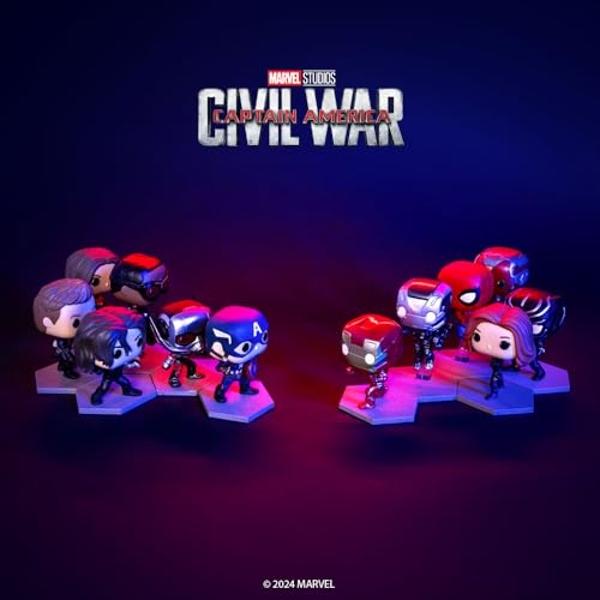 Funko Pop Marvel: Captain America: Civil War Build A Scene - Falcon Figure 10 of 12 - Amazon Exclusive - Collectable Vinyl Figure - Gift Idea - Official Merchandise - Toys for Kids