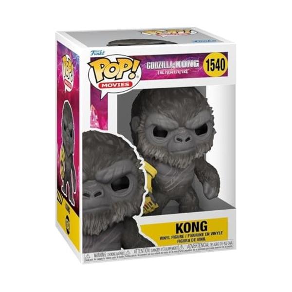 Funko POP! Movies: Godzilla X Kong: The New Empire - Kong - Godzilla Vs Kong - Collectable Vinyl Figure - Gift Idea - Official Merchandise - for Kids & Adults - Movies Fans