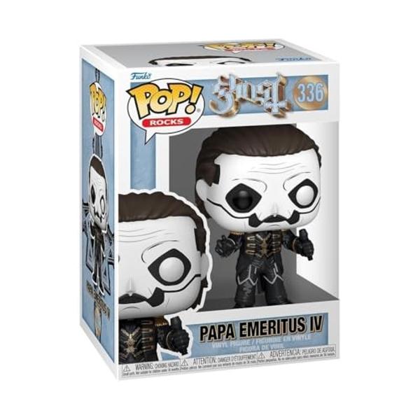 Funko POP! Rocks: Ghost - Papa Emeritus IV - Ghost Band - Collectable Vinyl Figure - Gift Idea - Official Merchandise - for Kids & Adults - Music Fans - Model Figure for Collectors