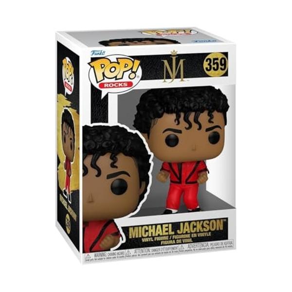 Funko POP! Rocks: Michael Jackson - (Thriller) - Collectable Vinyl Figure - Gift Idea - Official Merchandise - for Kids & Adults - Music Fans - Model Figure for Collectors and Disp