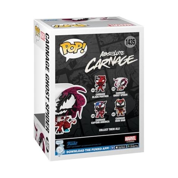 Funko POP Marvel: Carnageized - Ghost Spider - Marvel Comics - Collectable Vinyl Figure - Gift Idea - Official Merchandise - for Kids & Adults - Comic Books Fans - Model Figure for
