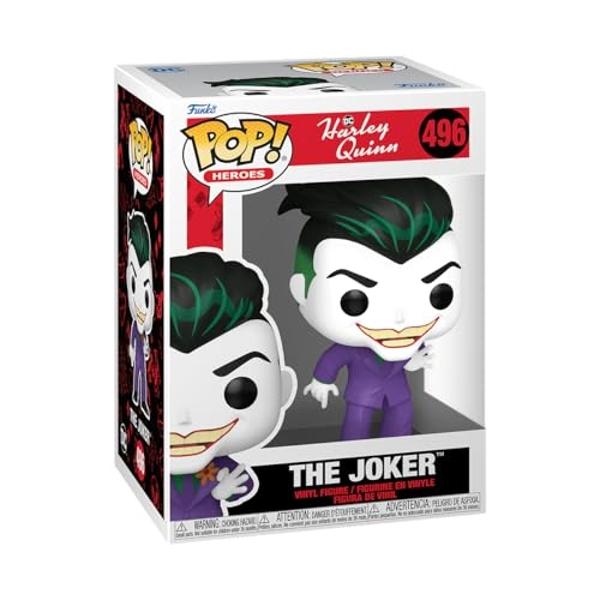 Funko POP! Heroes: Harley Quinn Animated Series - The Joker - Collectable Vinyl Figure - Gift Idea - Official Merchandise - for Kids & Adults - TV Fans - Model Figure for Collector