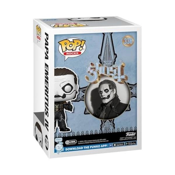 Funko POP! Rocks: Ghost - Papa Emeritus IV - Ghost Band - Collectable Vinyl Figure - Gift Idea - Official Merchandise - for Kids & Adults - Music Fans - Model Figure for Collectors