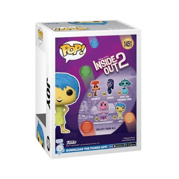 Funko POP! Disney: Inside Out 2- Joy - Collectable Vinyl Figure - Gift Idea - Official Merchandise - for Kids & Adults - Movies Fans - Model Figure for Collectors and Display