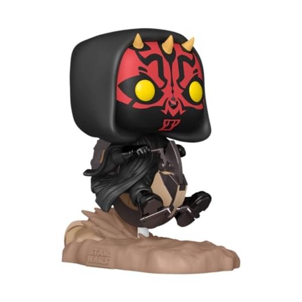 Funko Pop! Rides Deluxe: Star Wars Episode 1 - The Phantom Menace 25th Anniversary, Darth Maul on Bloodfin Speeder