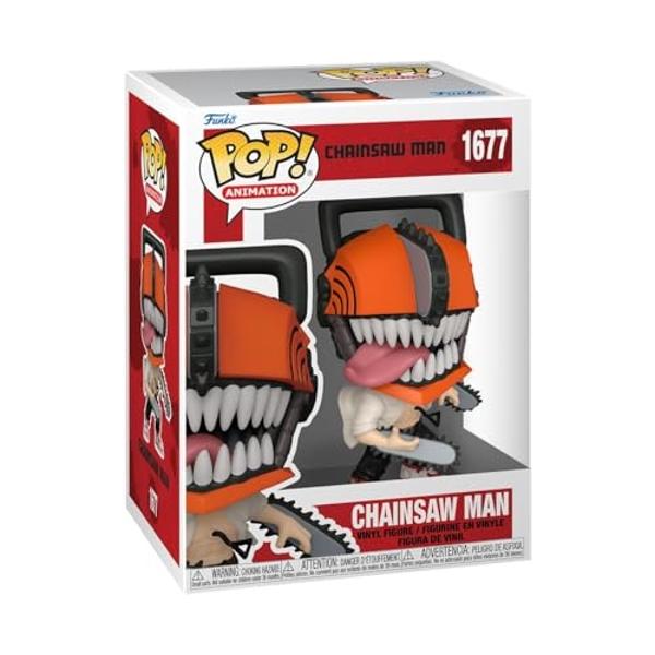 Funko POP! Animation - CSM - Chainsaw Man - 1/6 Odds for Rare Chase Variant - Bloody - Collectable Vinyl Figure - Gift Idea - Official Merchandise - for Kids & Adults - Anime Fans