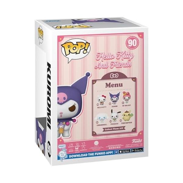 Funko POP! Sanrio: HK - Kuromi - Hello Kitty - Collectable Vinyl Figure - Gift Idea - Official Merchandise - for Kids & Adults - Cartoons Fans - Model Figure for Collectors and Dis