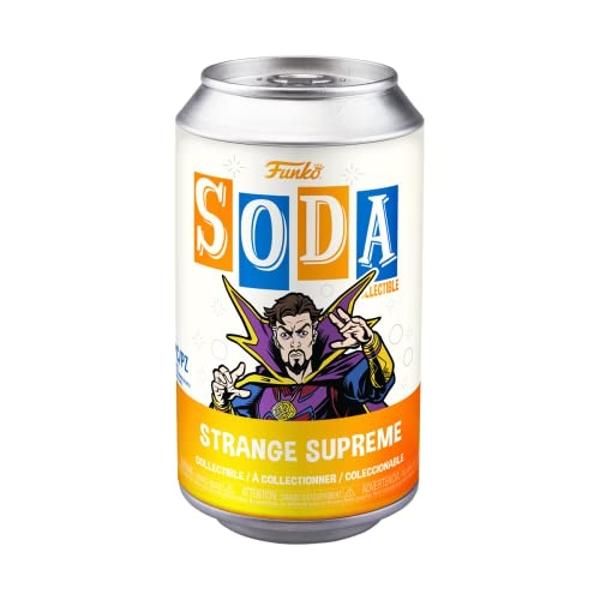 Funko Vinyl SODA: Marvel Friday - Doctor Strange Supreme - What If - 1/6 Odds for Rare Chase Variant - Marvel Comics - Collectable Vinyl Figure - Gift Idea - Official Merchandise -