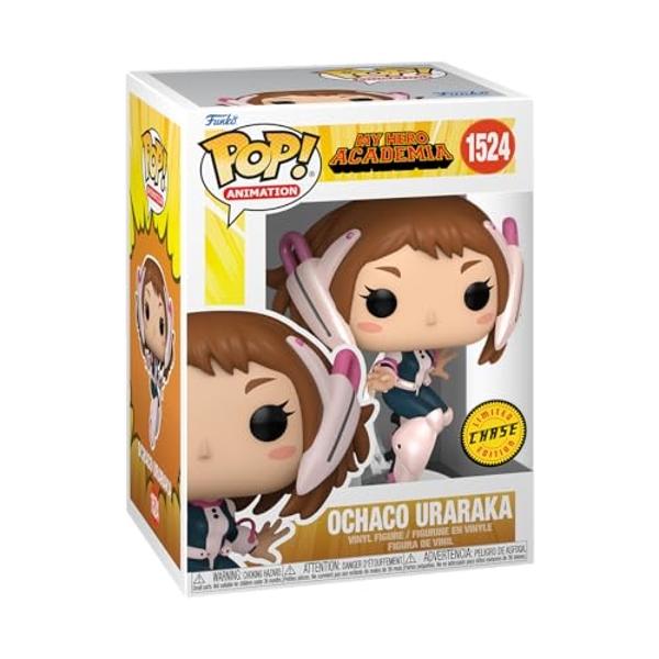 Funko POP! Animation: My Hero Academia (MHA) - 2 - Ochaco Uraraka - 1/6 Odds for Rare Chase Variant - Metallic - Collectable Vinyl Figure - Gift Idea - Official Merchandise - for K