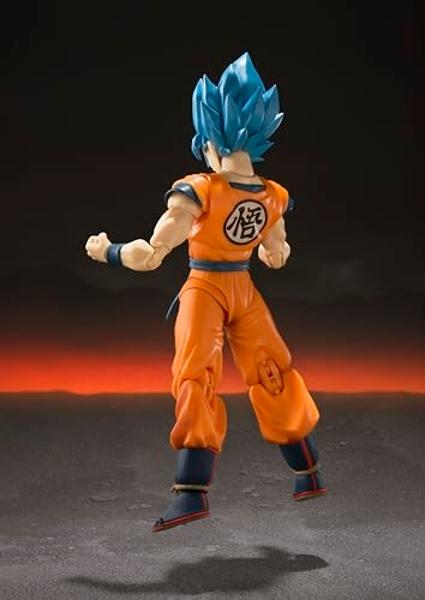 TAMASHII NATIONS - Dragon Ball Super: Broly - Super Saiyan God Super Saiyan Goku S.H.Figuarts Action Figure