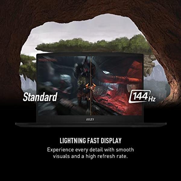 MSI Katana 15 15.6" 144Hz FHD Gaming Laptop: 13th Gen Intel Core i7, RTX 4070, 16GB DDR5, 1TB NVMe SSD, USB-Type C, Cooler Boost 5, Win11 Home: Black B13VGK-484US