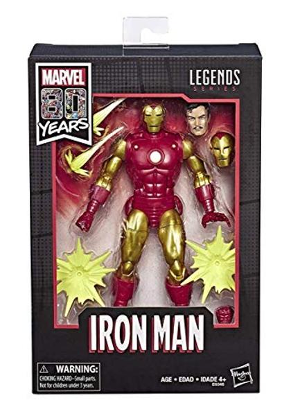 Marvel Comics 80th Anniversary Legends Series 6"-Scale Vintage Comic-Inspired Iron Man