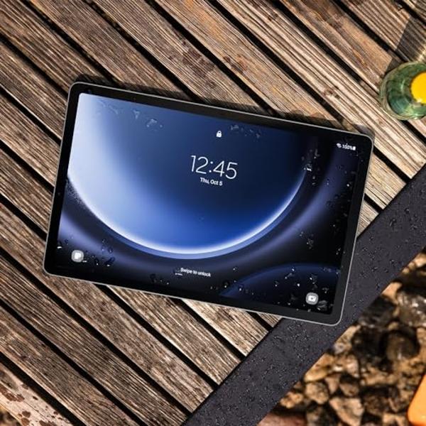 SAMSUNG Galaxy Tab S9 FE w/S-Pen (256GB, 8GB, WiFi) 10.9” 90Hz Full HD Android Tablet, Octa-core (5nm), 4K Camera, IP68 Water Resistant SM-X510 (Graphite)