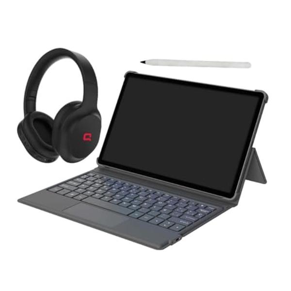 Compaq QTab Pro 8 GB RAM 256 GB Capacity + Keyboard+ Headphones Noise Cancelling + Stylus Pen I LCD 10.95" I Android 13 I Qualcomm Snapdragon 680 I LTE I Rear Camera 13Mp I 7000 mA