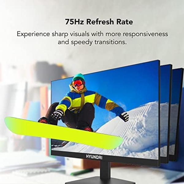 ASUS 31.5” 1080P Monitor (VA329HE) - Full HD, IPS, 75Hz, Adaptive-Sync, Eye Care, Low Blue Light, Flicker Free, HDMI, VGA, Wall Mountable, Tilt Adjustable,Black