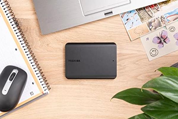 Toshiba Canvio Basics 4TB Portable External Hard Drive USB 3.0, Black - HDTB540XK3CA