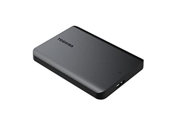 Toshiba Canvio Basics 2TB Portable External Hard Drive USB 3.0, Black - HDTB520XK3AA