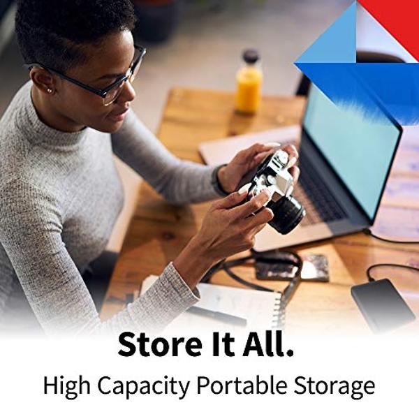 Seagate Game Drive for PS5 2TB External HDD - USB 3.0, Officially Licensed, Blue LED (STLV2000101)