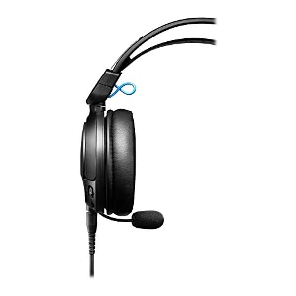 Audio-Technica ATH-GL3BK Closed-Back Gaming Headset, Black