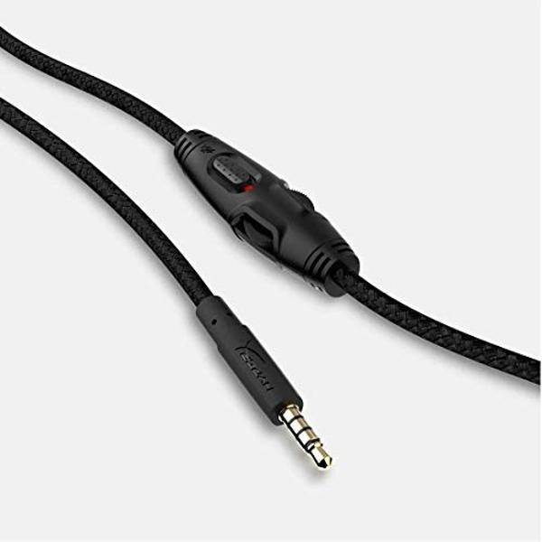 HyperX Cloud - Official PlayStation Licensed Gaming Headset for PS4 and PS5 with In-Line Audio Control, Detachable Noise Cancelling Microphone, Comfortable Memory Foam - Black
