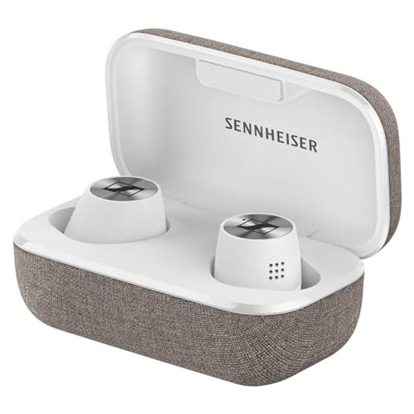 Sennheiser Consumer Audio Momentum True Wireless 2 - Bluetooth Earbuds with Active Noise Cancellation, Smart Pause, Customizable Touch Control and 28-Hour Battery Life - White (M3I