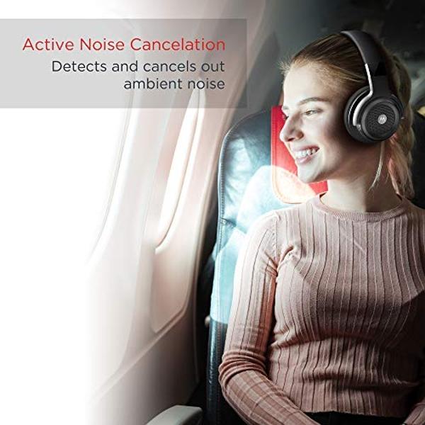 Denon AH-C830NCW Active Noise Cancelling Earbuds, 24-Hr Battery Life, in-Ear Wireless Earphones with (3) Mics, IPX4 Rated Water Resistance, Includes (3) Silicone Ear Tips & USB-C C