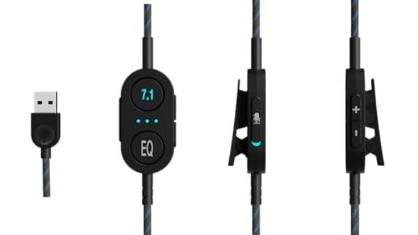 Plantronics Poly - Blackwire 8225 Wired Headset with Boom Mic Dual-Ear (Stereo) Computer Headset - USB-A to Connect to Your PC/Mac - Active Noise Canceling-Works with Teams (Certif
