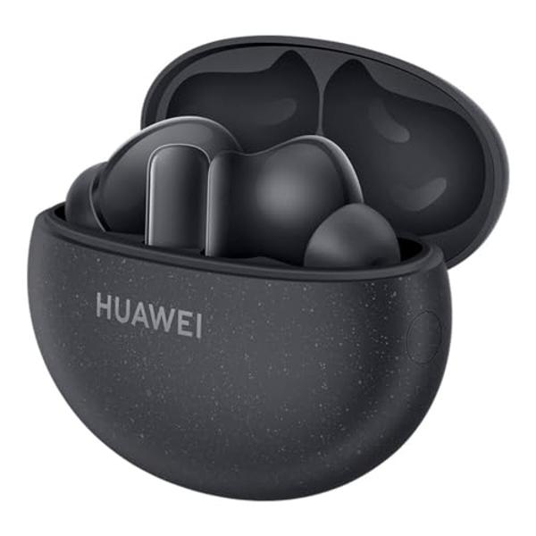 HUAWEI FreeBuds 5i Wireless Headphones, TWS Bluetooth Headphones, Hi-Res Sound, Multi-Mode Noise Cancellation, 28 Hours Battery Life, Waterproof (White) (FreeBuds 5i, Black)