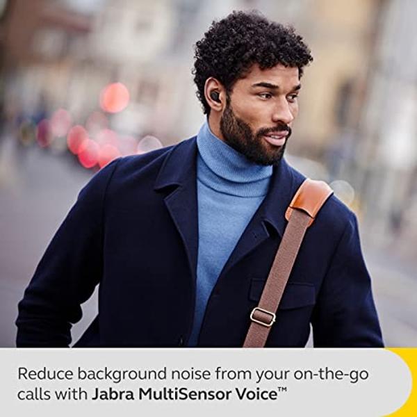 Jabra Evolve2 True Wireless in-Ear Bluetooth Earbuds with Wireless Charging Pad - Active Noise Cancellation, MultiSensor Voice Technology - MS Teams Certified, Works with All Other