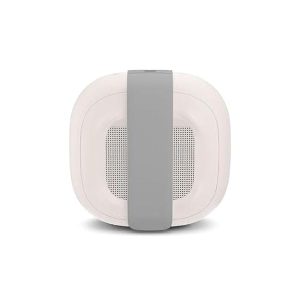 Bose SoundLink Micro Bluetooth Speaker: Small Portable Waterproof Speaker with Microphone, White Smoke