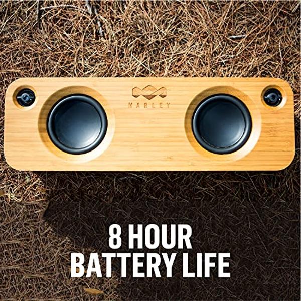 House of Marley - Get Together Bluetooth Portable Bluetooth Speaker and Audio System - 3.5 Woofer & 1 Tweeters, 30m Wireless Range, 8 Hour Playtime, Sustainably Crafted, Signature 