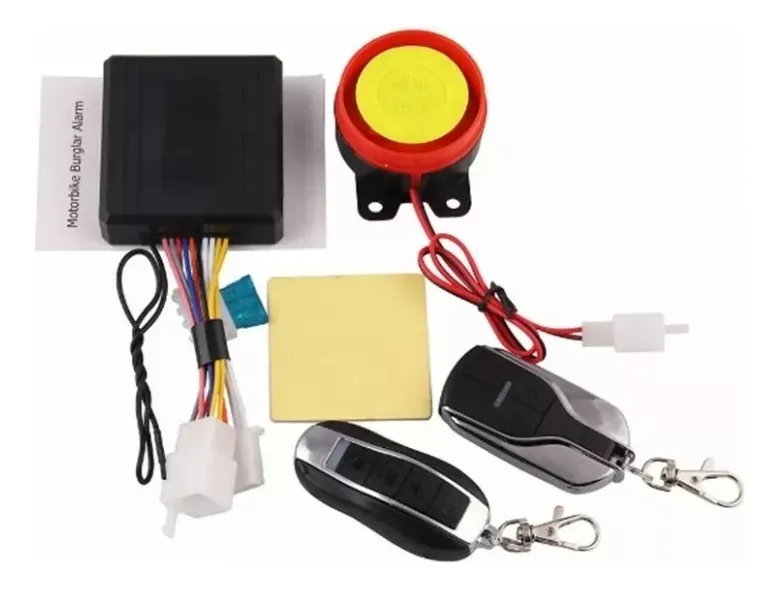 12v Alarma De Motocicleta, De Alarma Universal Control Remoto Del Motor De Arranque 125db