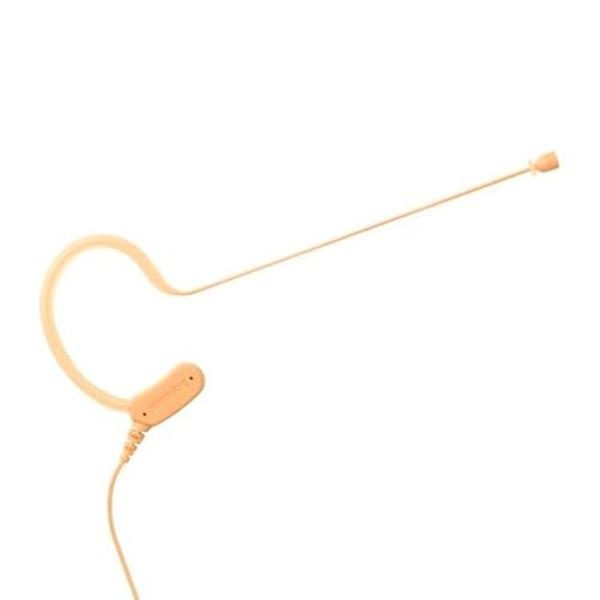 Shure MX153 Earset Headworn Microphone - Cocoa, Omnidirectional Mic, TQG / TA4F Connector Wireless Bodypack Transmitters (MX153C/O-TQG)