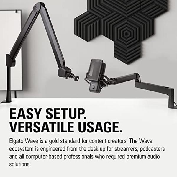 Shure Centraverse CVB Installed Sound Boundary Microphone - Black, Cardioid Condenser Mic, 12-Foot XLR Cable (CVB-B/C)