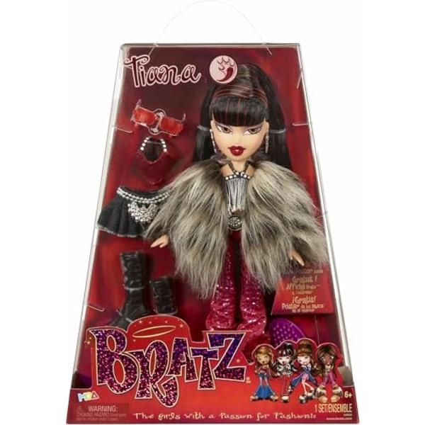 Bratz Original Fashion Doll Tiana Series 3 with 2 Outfits and Poster, Collectors Ages 6 7 8 9 10+(Multi Color)