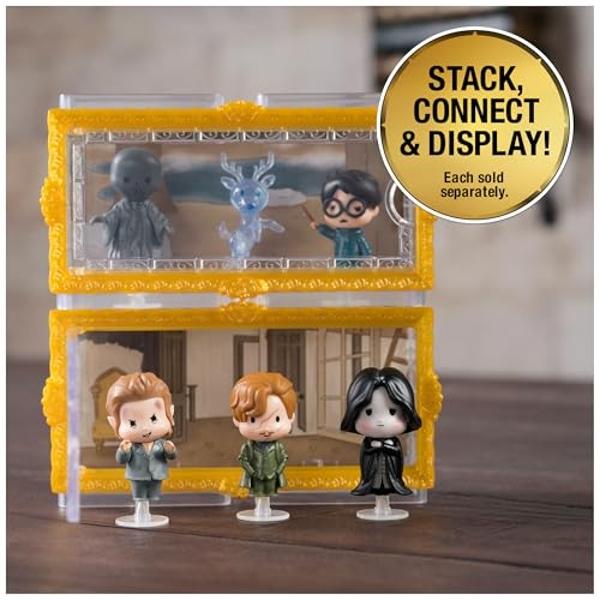 Wizarding World Harry Potter, Micro Magical Moments Year 3 Figure Set with Remus Lupin, Severus Snape, Peter Pettigrew & Display Case