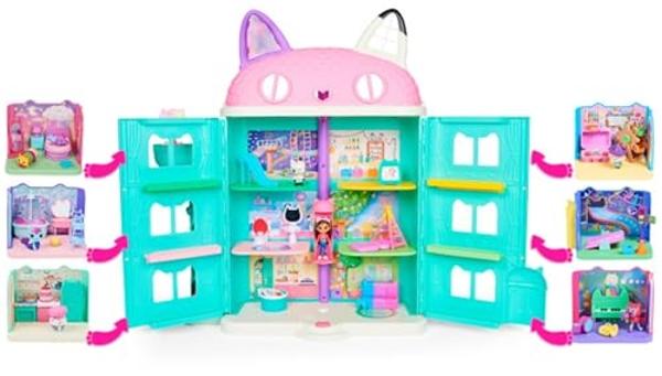 Gabby and The Magic House – Gabby's Dollhouse – Deluxe Carnival Playset – 1 Figure + Accessories – Doll House Piece – Cartoon Gabby and The Magic House – Children's Toy 3 Years and