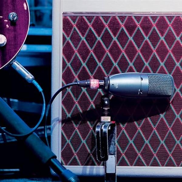 Shure BETA 27 Side-Address Supercardioid Condenser Microphone - for Instrument and Vocal Applications, Features Switchable Low-Frequency Filter and 3-Layer Internal Pop Filter