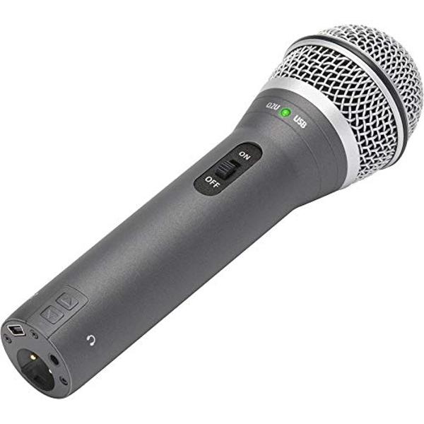 Samson Q2U Handheld Dynamic USB Microphone Recording and Podcasting Pack