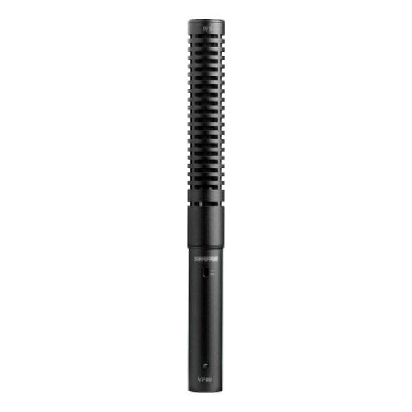 Shure VP89 Microphone - Premium Modular Dynamic Shotgun Mic | Short, Wide Pickup Angle (VP89S) with Camera Mounting, Discreet Mounting