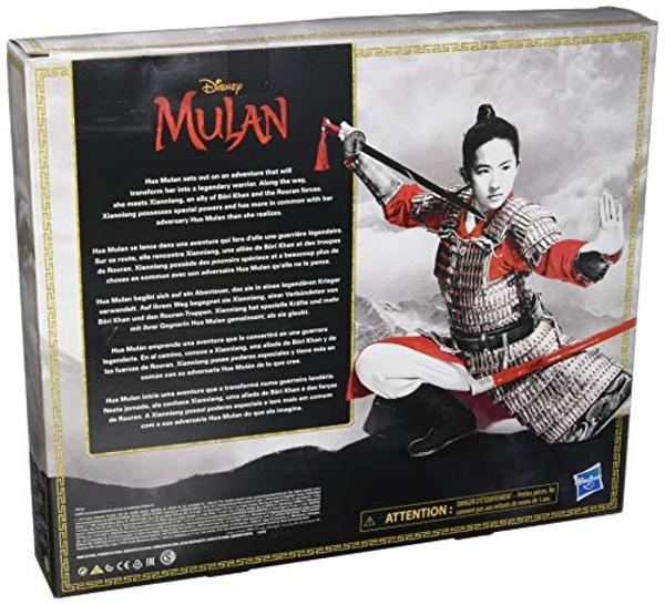 Disney Princess Mulan and Xianniang Dolls with Helmet,Armor,and Sword,Inspired by 's Mulan Movie,Toy for Kids and Collectors
