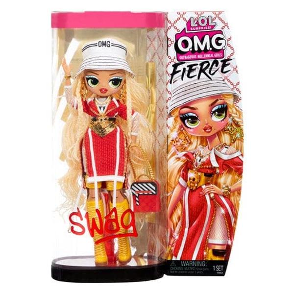 L.O.L. Surprise! OMG Fierce Swag 11.5" Fashion Doll with X Surprises Including Accessories & Outfits, Holiday Toy, Great Gift for Kids Girls Boys Ages 4 5 6+ Years Old & Collectors