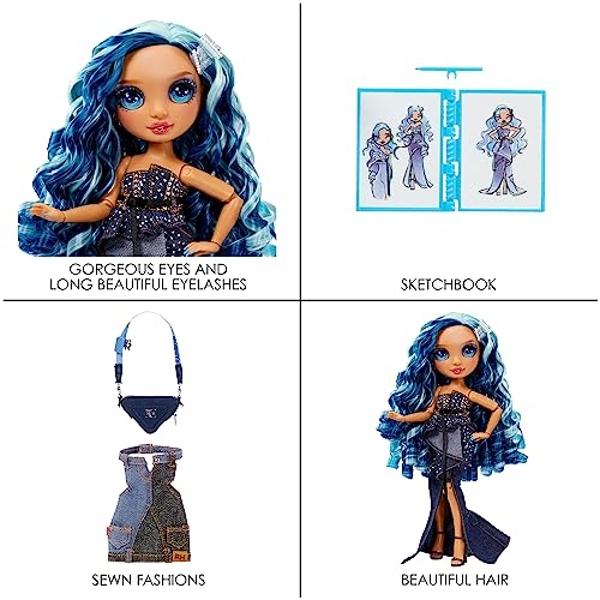 Rainbow High Fantastic Fashion Skyler Bradshaw - Blue 11” Fashion Doll and Playset with 2 Complete Doll Outfits, and Fashion Play Accessories, Great Gift for Kids 4-12 Years Old