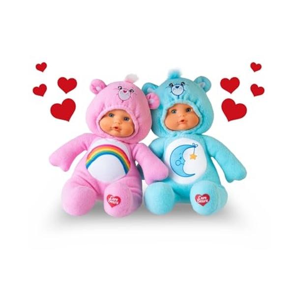 Nenuco Bedtime Bear - Blue Care Bear 14" Baby Doll with Soft Body for Ages 3+