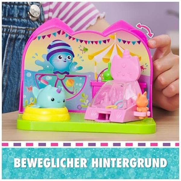 Gabby and The Magic House – Gabby's Dollhouse – Deluxe Carnival Playset – 1 Figure + Accessories – Doll House Piece – Cartoon Gabby and The Magic House – Children's Toy 3 Years and