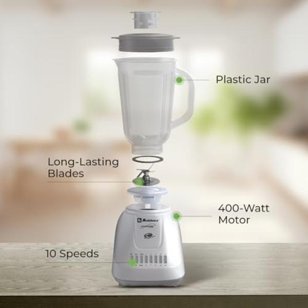 Blendtec Connoisseur 825 Black Food Blender with Sound Enclosure and 2 WildSide+ Jars, 42 Preprogrammed Cycles, 2750 mL Capacity