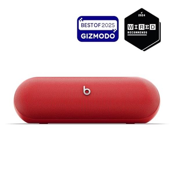 Beats Pill - Portable Bluetooth Speaker - Up to 24H Battery Life, Water Resistant, Bluetooth, Apple & Android Compatible, Seriously Loud Sound for Home, Outdoor and Travel – Statem