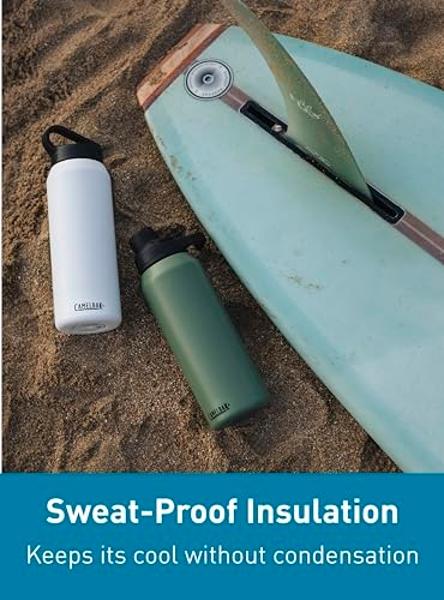 CamelBak Chute Mag Insulated Stainless Steel Water Bottle Black, 32oz