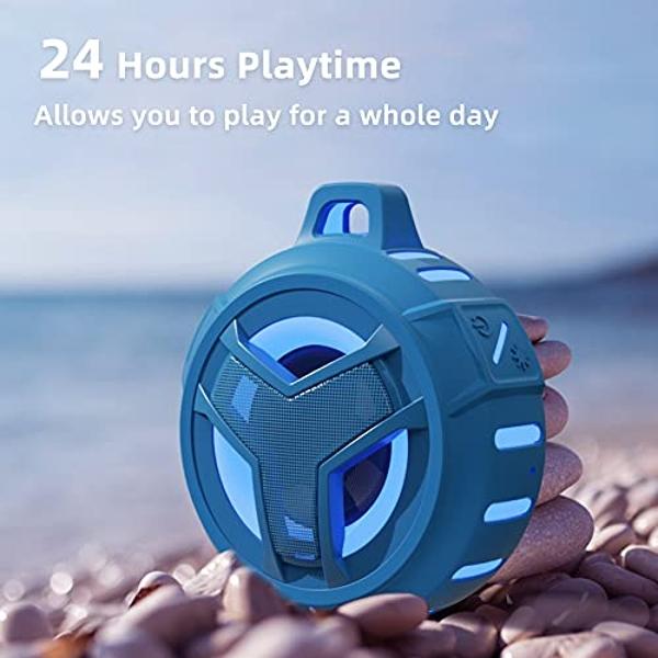 Gallstep Night Lights Bluetooth Speaker, Alarm Clock Touch Sensor Dimmable Multi-Color Changing Bedside Lamp, MP3 Player, Wireless