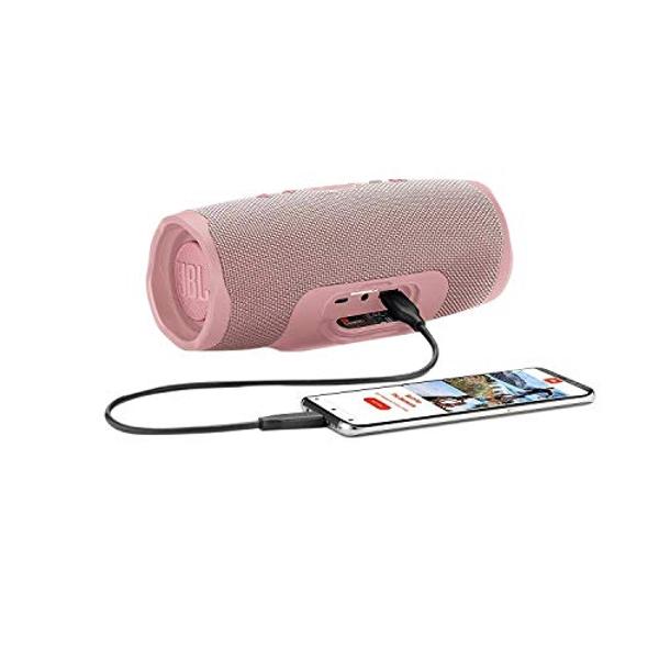 JBL FLIP 5, Waterproof Portable Bluetooth Speaker, White, 3.6 x 3.6 x 8.5